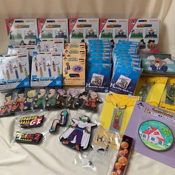 드래곤볼 1번 복권 키링 러버 묶음 판매