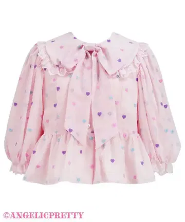 Angelic Pretty Candy Petit Heart 블라우스