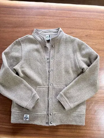 CHUMS 베이지 플리스 자켓 XS