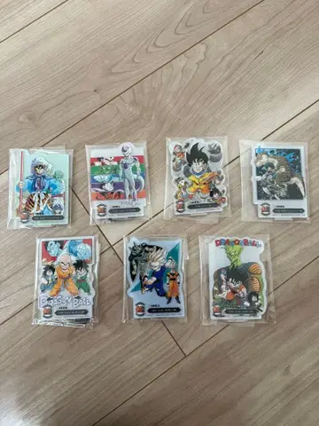 드래곤볼 포스터, 비주얼 보드, 아크릴 스탠드 세트