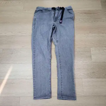 THE NORTH FACE 그레이 스트레이트 데님 32