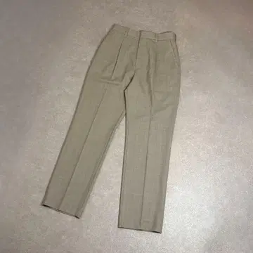 FRAMeWORK 강연 W 스트레이트 팬츠 베이지 40 L