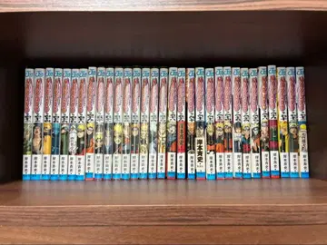 NARUTO 코믹스 29-71권과 나뭇잎 신전 세트