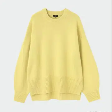 PLST 플라스테 엑스트라 파인 메리노울 미들 게이지 크루넥 스웨터