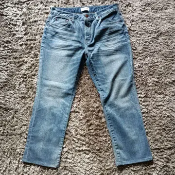 23구 빅 사이즈 스트레이트 데님 라이트 블루 46