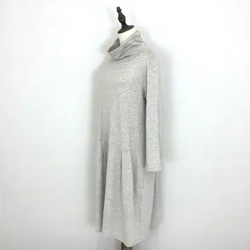 사만사 모스모스 [ M ] 그레이지 하이넥 원피스 튜닉 면 100%