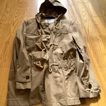 MHL 후드 부착 베이지 마운틴 후드티 M