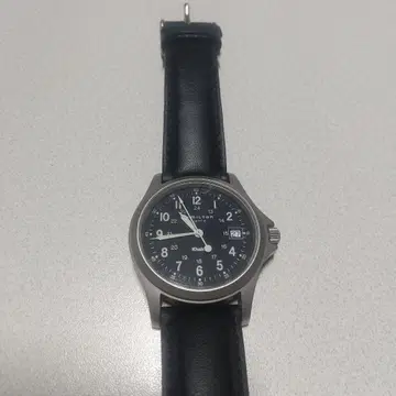 해밀턴 카키 쿼츠 다크 블루 중고 1개 정크