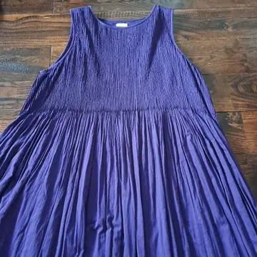 메종드소일 mason de soil 핀턱 슬리브리스 원피스