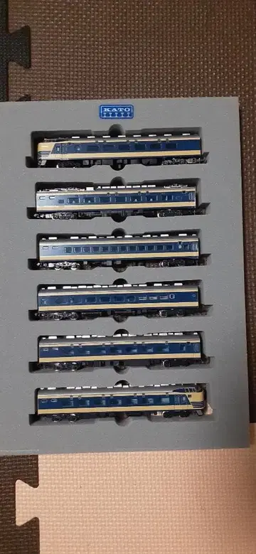 N 게이지 583계 6량 편성 철도 모형