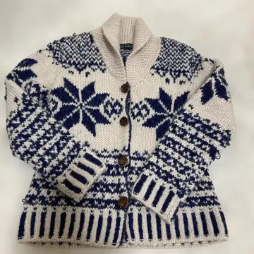 맥피 카우친 니트 자켓