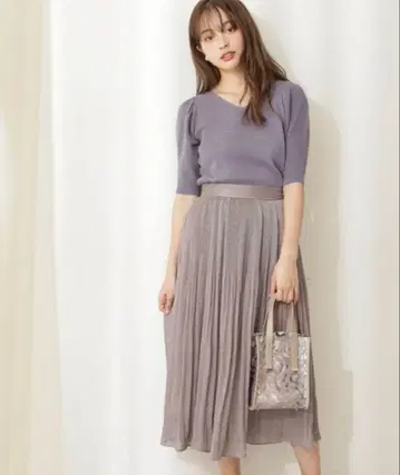 PROPORTION BODY DRESSING 에어리 플리츠 스커트