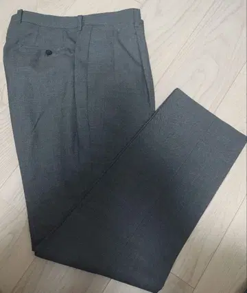 SHIPS 그레이 슬랙스 일본제 울 99, 캐시미어