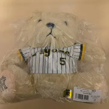 한신 타이거즈 긴치카 코지 선수 곰 봉제 인형