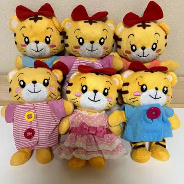 하나짱 아이 챌린지 베네세 푸치 홉 봉제 인형 입체 6체