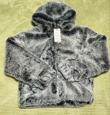 ZARA 인조 모피 자켓