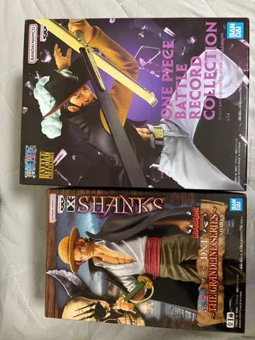 원피스 피규어 샹크스&미호크