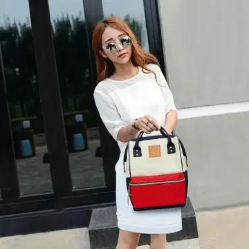 다기능 백팩 핸들 포함 어깨 벨트 두께 강화 나일론 소재 실용적