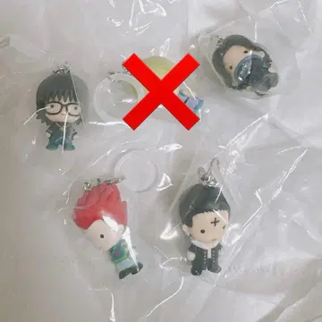 헌터헌터 메지루시 액세서리 환영여단편 가챠가챠 컴프세트