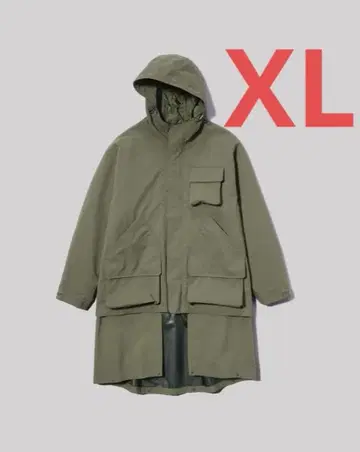 GU x ENGINEERED GARMENTS 패디드 쉘 후드티