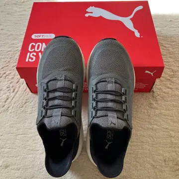 Puma 슬립온 스니커즈 24cm 그레이/블랙