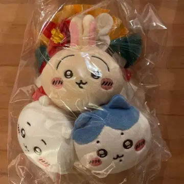 치이카와 (먼작귀) 시메나와 봉제 인형 하치와레 토끼 치이카와