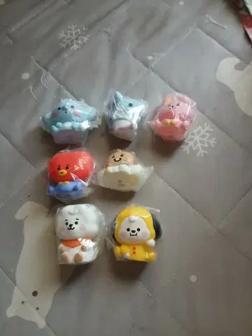 BT21 마스코트 7체 세트