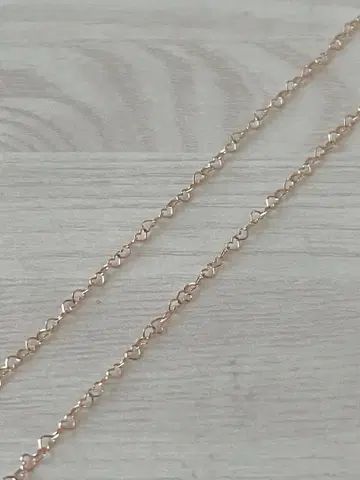 K10PG 하트 체인 목걸이