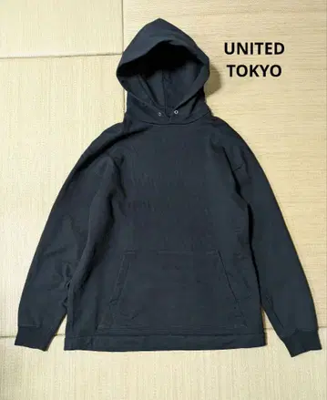 UNITED TOKYO/후드티/블랙/1