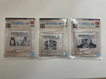 드래곤볼 40주년 제일복권 H상 로고 블록 3종 세트