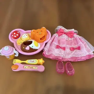 멜짱 밥 세트 드레스 신발