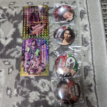 나이토 테츠야 신일본 프로레슬링 배치와 카드 세트