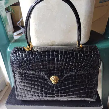 블랙 포멀 백 크로커다일