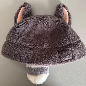 피터팬 네버랜드 어드벤처 귀 달린 그레이 모자 58cm