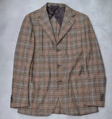 green label relaxing 체크 자켓 42