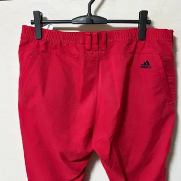 아디다스 골프웨어 빨간색 남성 바지 사이즈 O/XG 겨울용