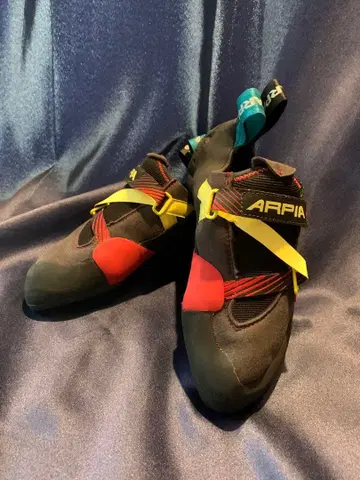ARPIA 클라이밍 신발 블랙/빨간색/옐로우 컬러