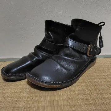 카틀피유 블랙 숏부츠