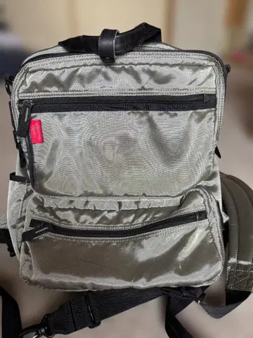 맨해튼 패시지 제로 그래비티 톨 3WAY 백 실버