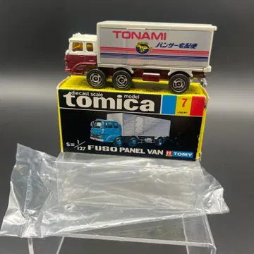 레어 토미카 일본제 블랙 상자 7-2 후소 패널 밴 7