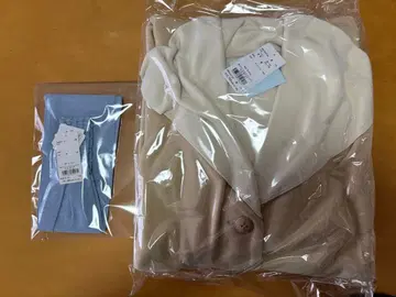 키드 블루 의류 플리스 롱 가디건 미개봉 새상품