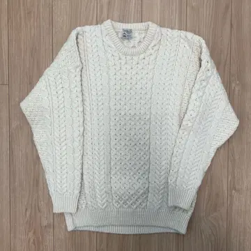 아일랜드 제 INVERALLAN 케이블 니트 Size.M