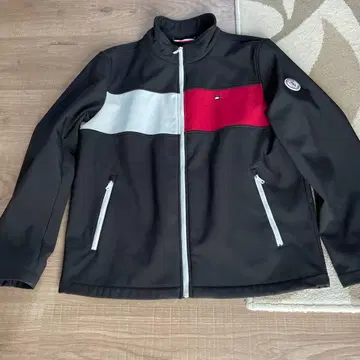 타미 힐피거 집업 자켓 안감 플리스 L 사이즈