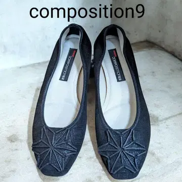 컴포지션9 여성용 펌프스 리본 새상품급 23.5cm