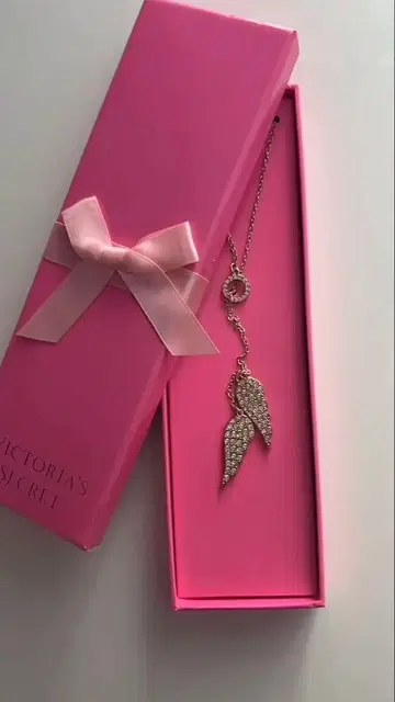 victoria's secret 목걸이 날개 빈티지 레어 2014