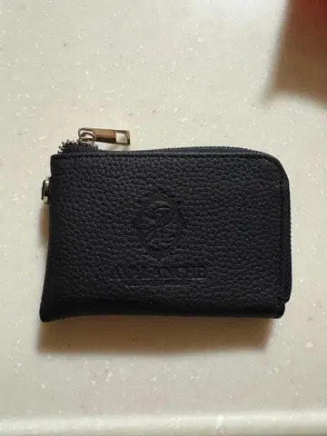 AVALANCHE 블랙 가죽 코인 케이스