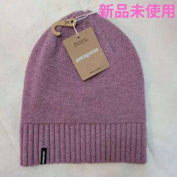 [ 미사용 새상품 ] 파타고니아/브로디오 니트 모자/연보라