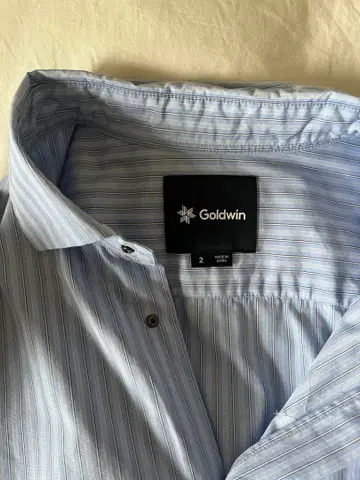 GOLDWIN THOMAS MASON 스트라이프 셔츠 사이즈 2