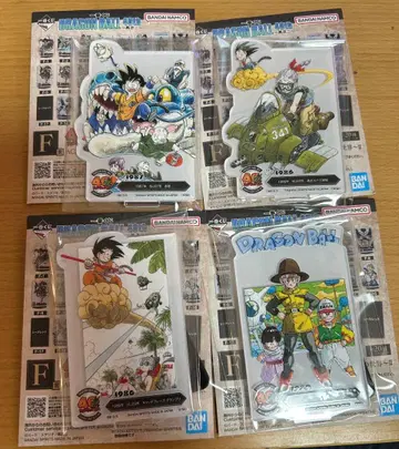 드래곤볼 제일복권 F상 ACLLECT 4개 세트