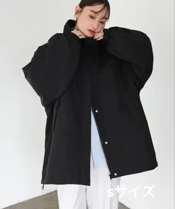 앤도미 몬스터 코트 블랙 S 사이즈 Freesia